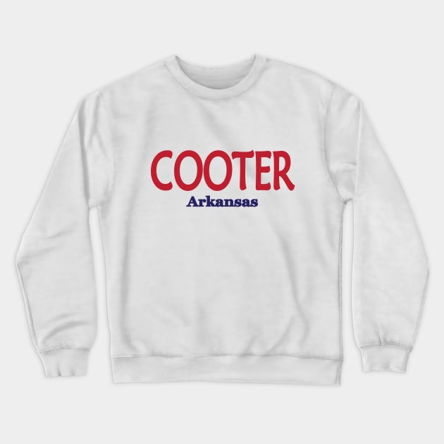 Cooter, Arkansas Crewneck Sweatshirt by PSCSCo